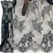 3 Yards Chantilly Eyelash Embroidered Lace 52″ Wide French Inspired Polyester Fabric for Bridal & Evening Wear
